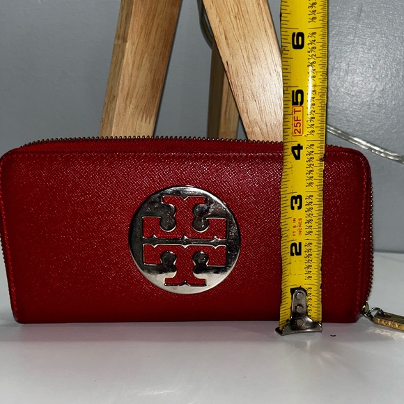 Tory Burch Red Wallet - Picture 2 of 8